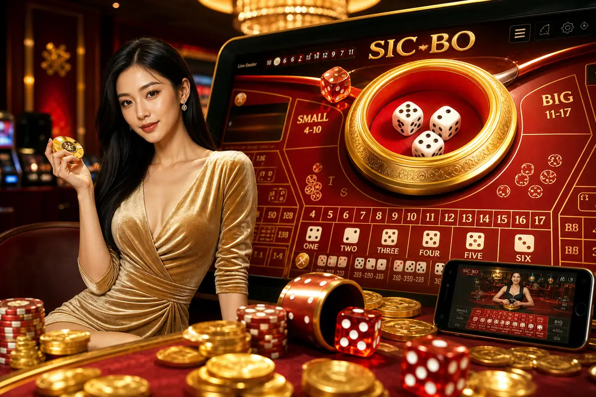 555sport Live Dealer Baccarat ကစားခြင်း